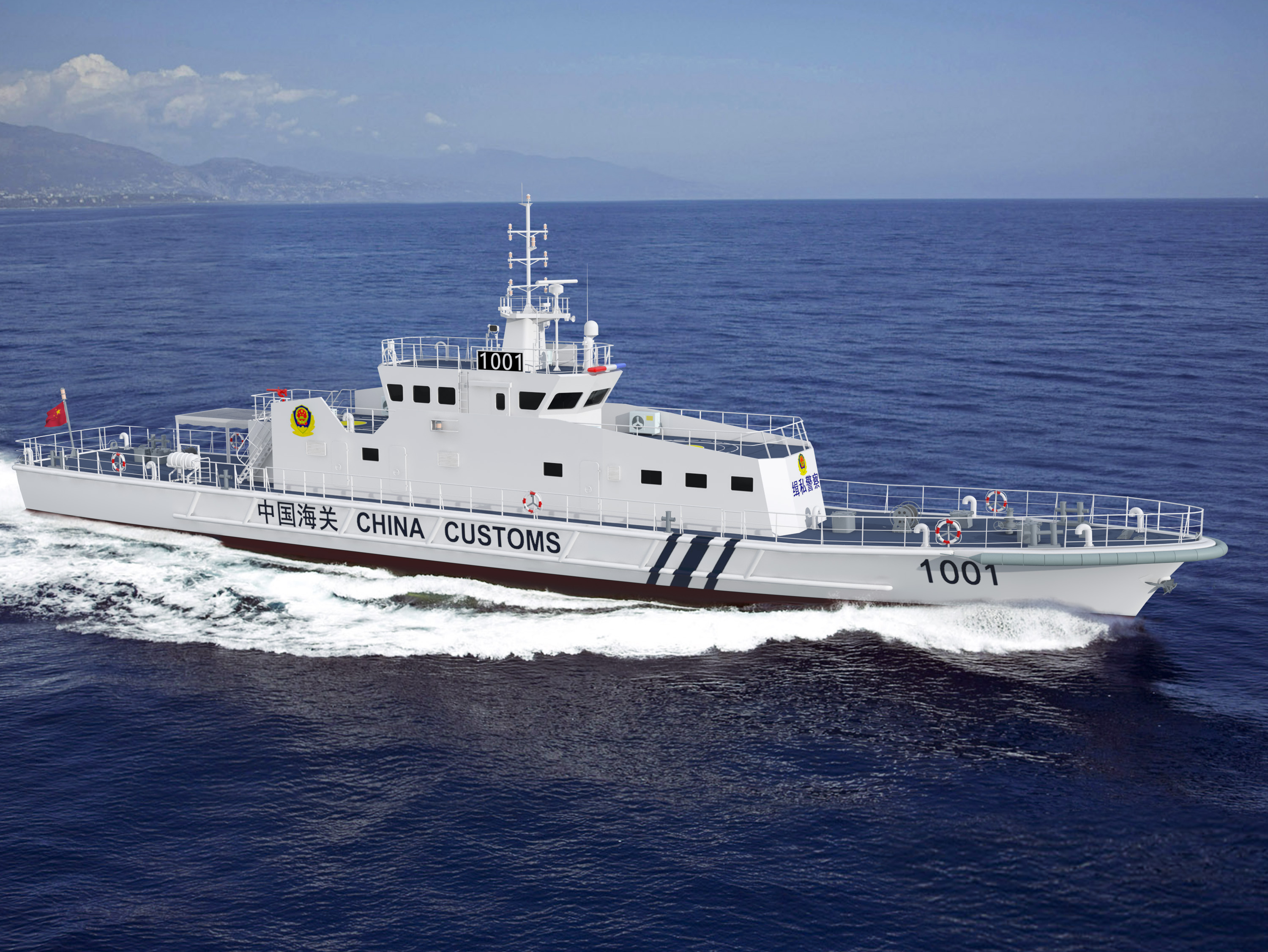 49米缉私船/49m Counter-Terrorism Law Enforcemet Vessel